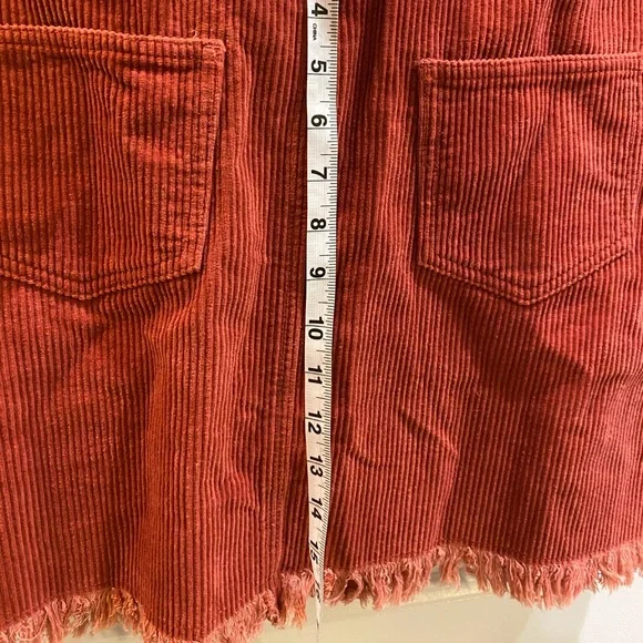 MINK PINK Empire Cord Mini Skirt - Picture 15 of 16